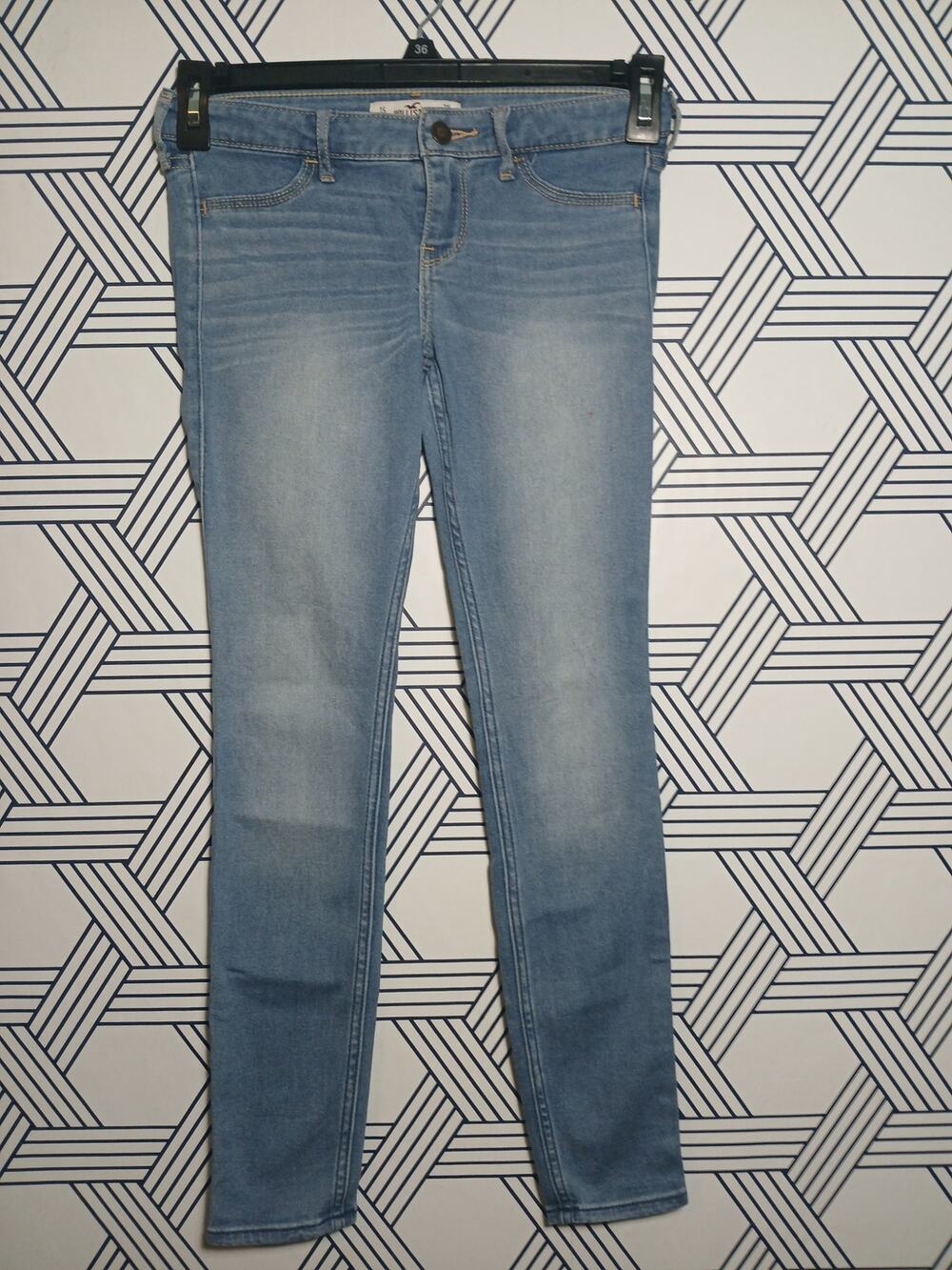 Hollister Skinny Jeans Size 1/25 Stretch Denim Y2K Core Everyday Denim
